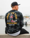 Finish The Fight Tie Dye Sweatshirt