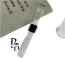 Transparent TPU Strap with Protective Case for Apple Watch 49 mm